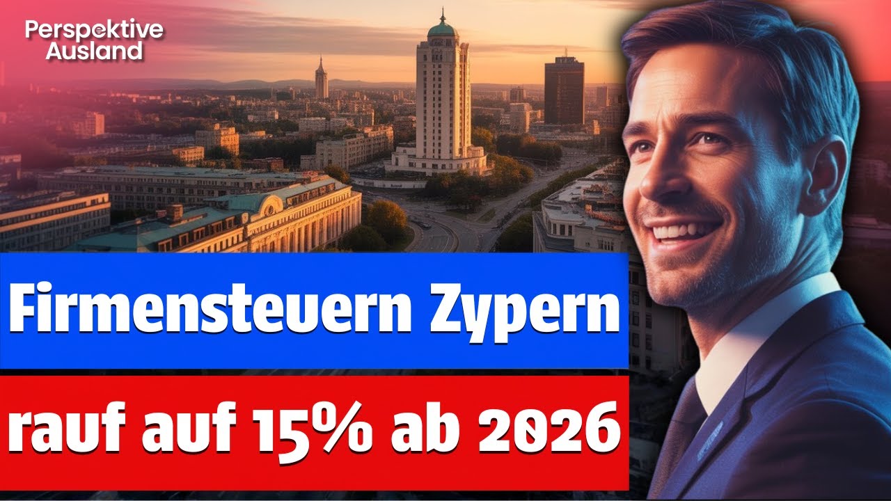 Cyprus: 15% corporate tax for ALL companies from 2026