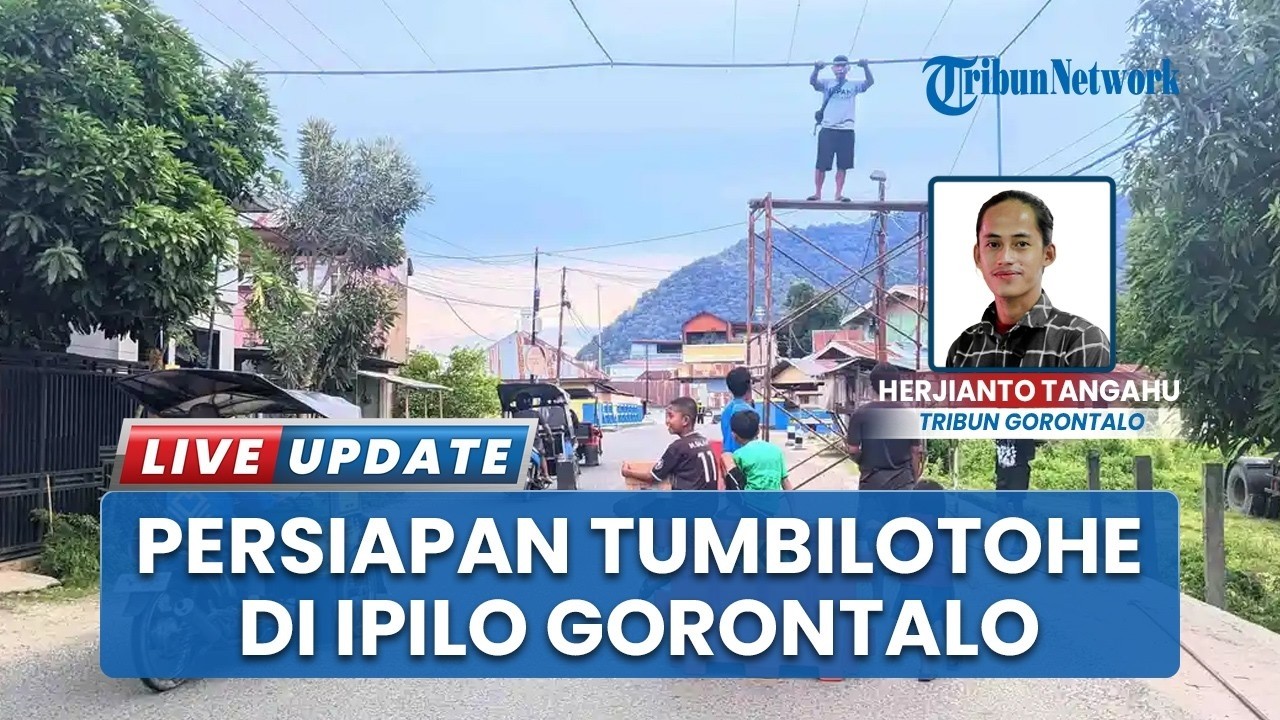 GORONTALO UPDATE ~ Semarak Persiapan Festival Tumbilotohe di Ipilo, Siap Sambut Tradisi