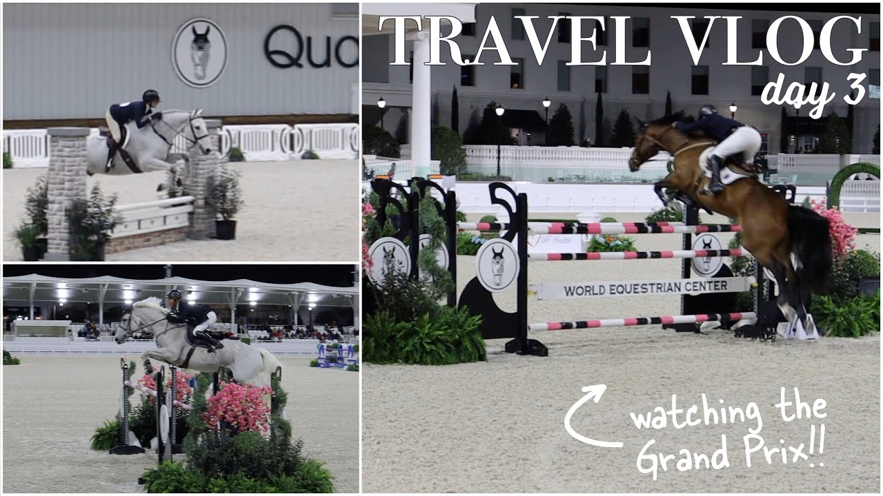 TRAVEL VLOG | Watching Show Jumping in Ocala! |  Hailey Liberty