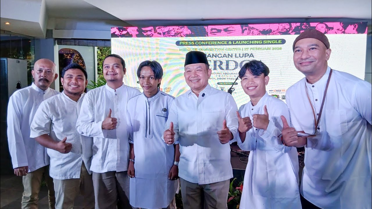 🔴 LIVE! JENDERAL DUDUNG ABDURACHMAN GANDENG FAJAR SADBOY RILIS LAGU RELIGI “JANGAN LUPA BERDOA”