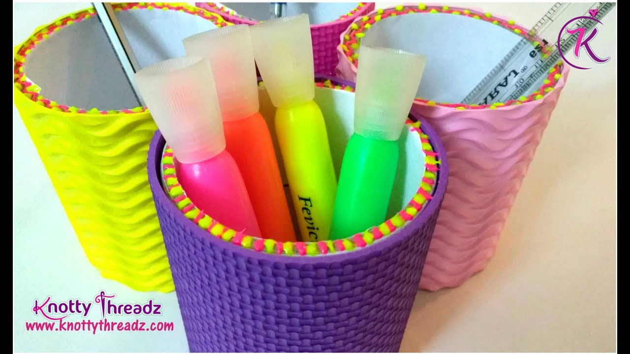 How to make a DIY Storage Container using Empty Clear Tape Rolls | Recycle Duct Tape Rolls