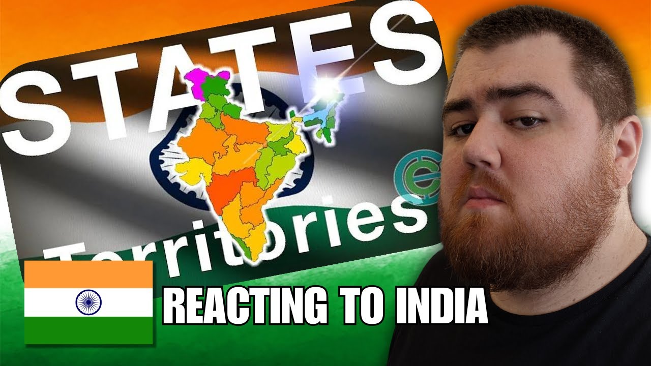 Reacting To The States + Territories of India EXPLAINED Geography Now -  India Reaction 🇮🇳 #india