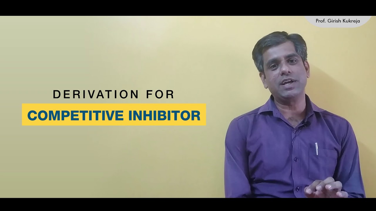 Competitive Inhibitor I initial velocity equation in presence of competitive inhibitor I