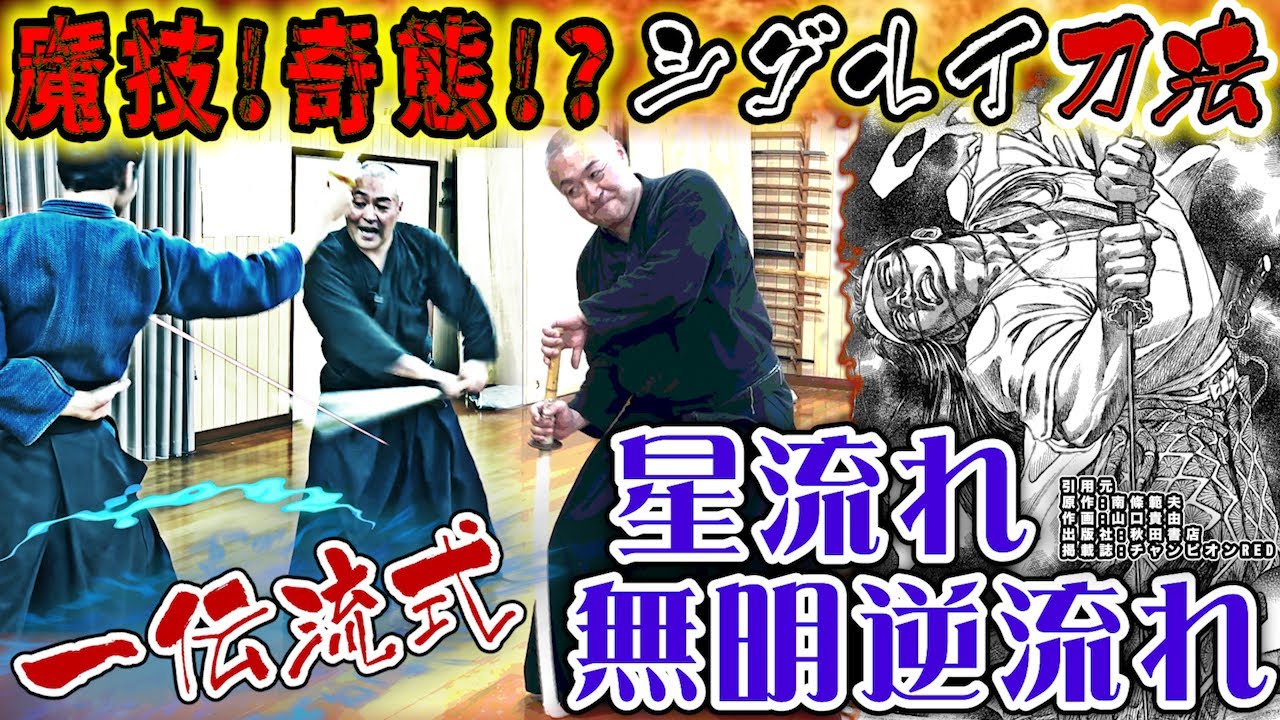 【シグルイ】奇妙な関係！？ “虎眼流”と“一伝流”ピタリとハマる共通点！！#古武道 #シグルイ