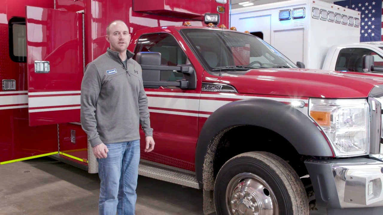 Used 2012 Ford F550 4x4 Type 1 AEV Ambulance
