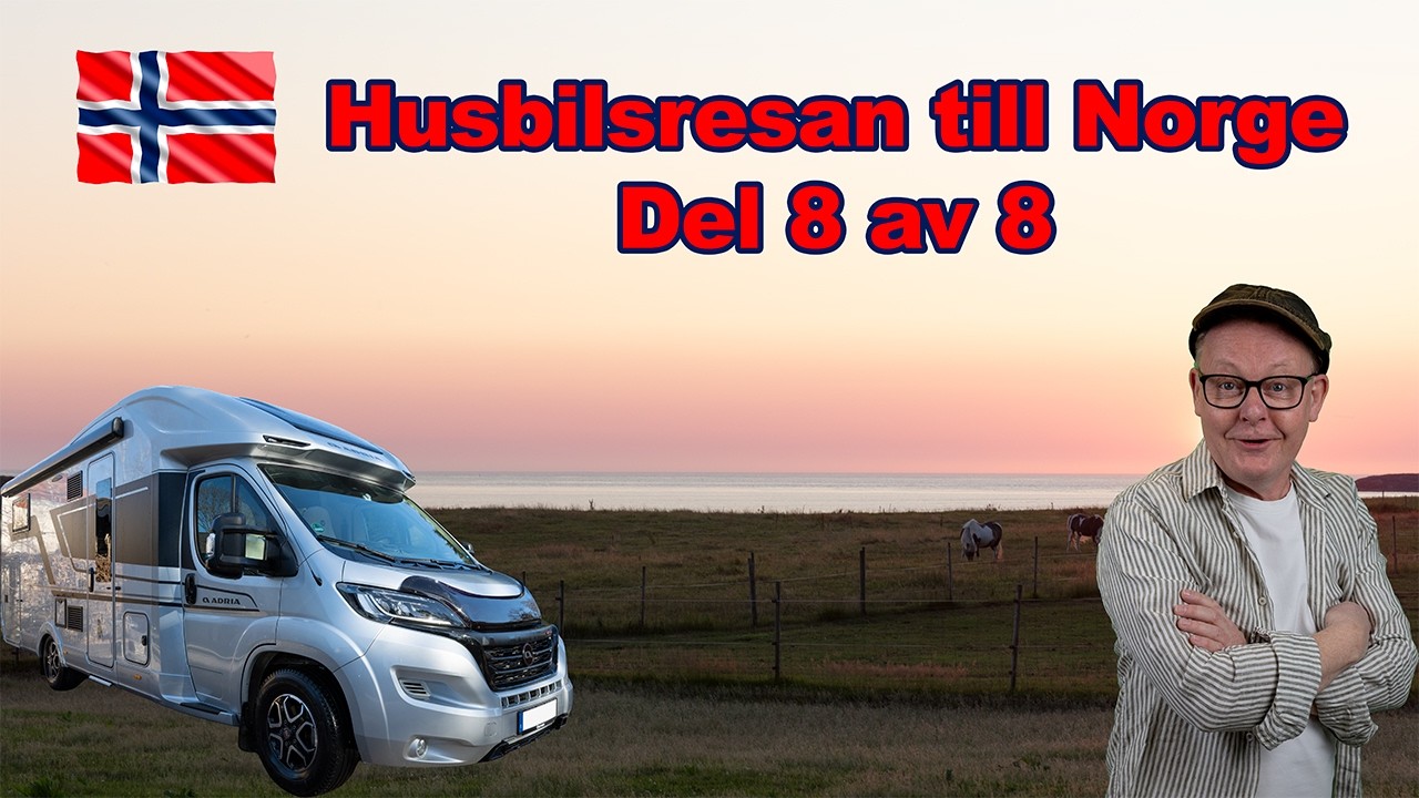 Husbilsresan till Norge - Dag 11-14 (Olden - Molde - Farstasanden - Atlanterhavsveien - Trondheim)