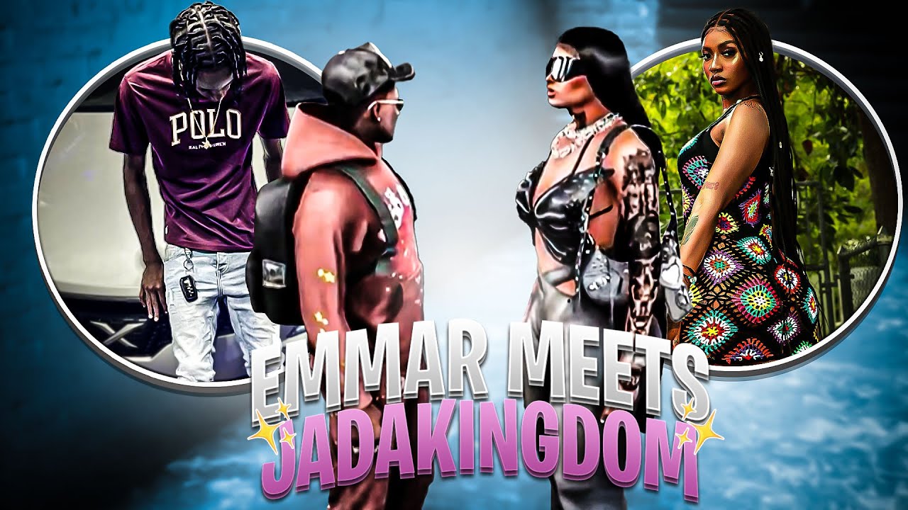 Emmar meets The real jadakingdom in GTA RP! @JadaKingdomOfficial ❤️🔥