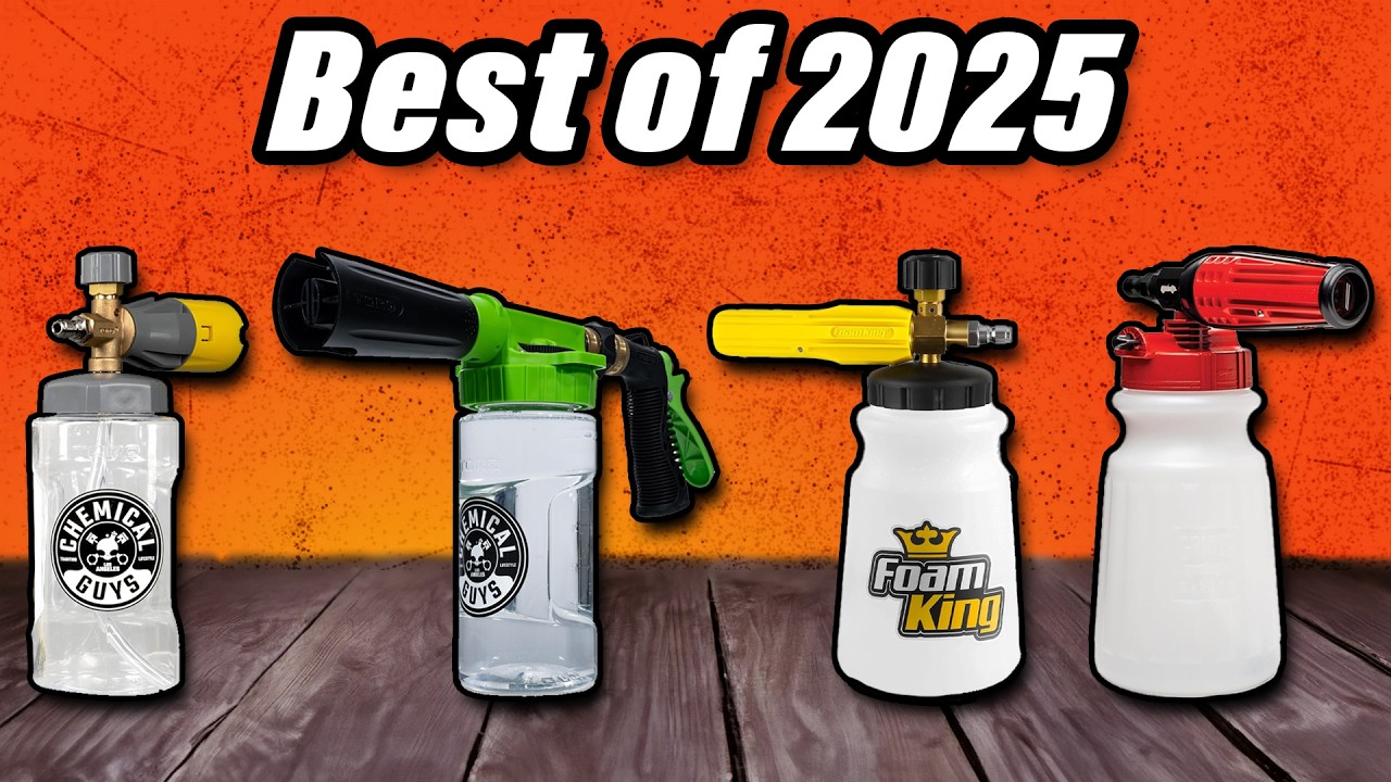 6 Best Foam Cannons For 2026 To Keep Your Car Squeaky Clean
