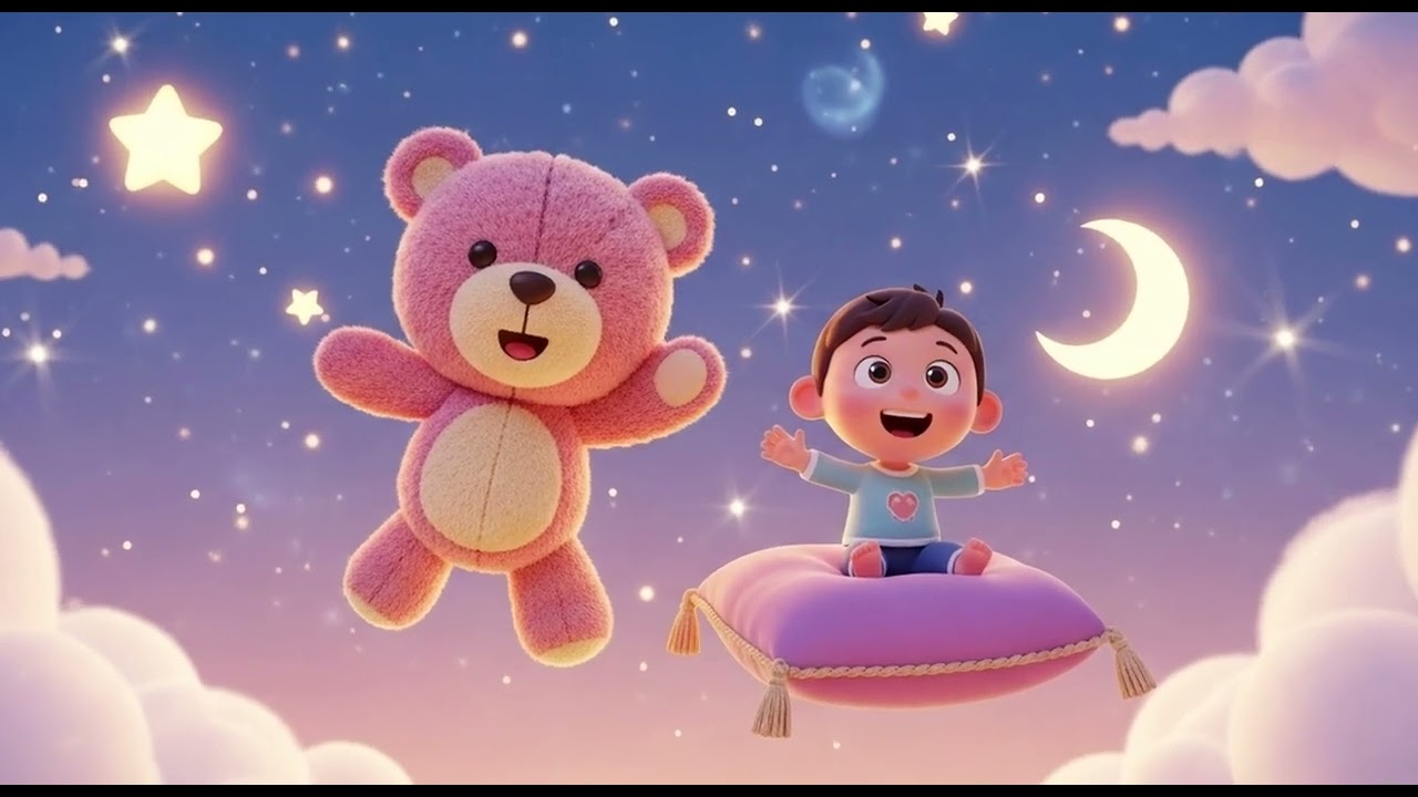Goodnight Lullaby Song – Sleepy Stars 🌟✨”