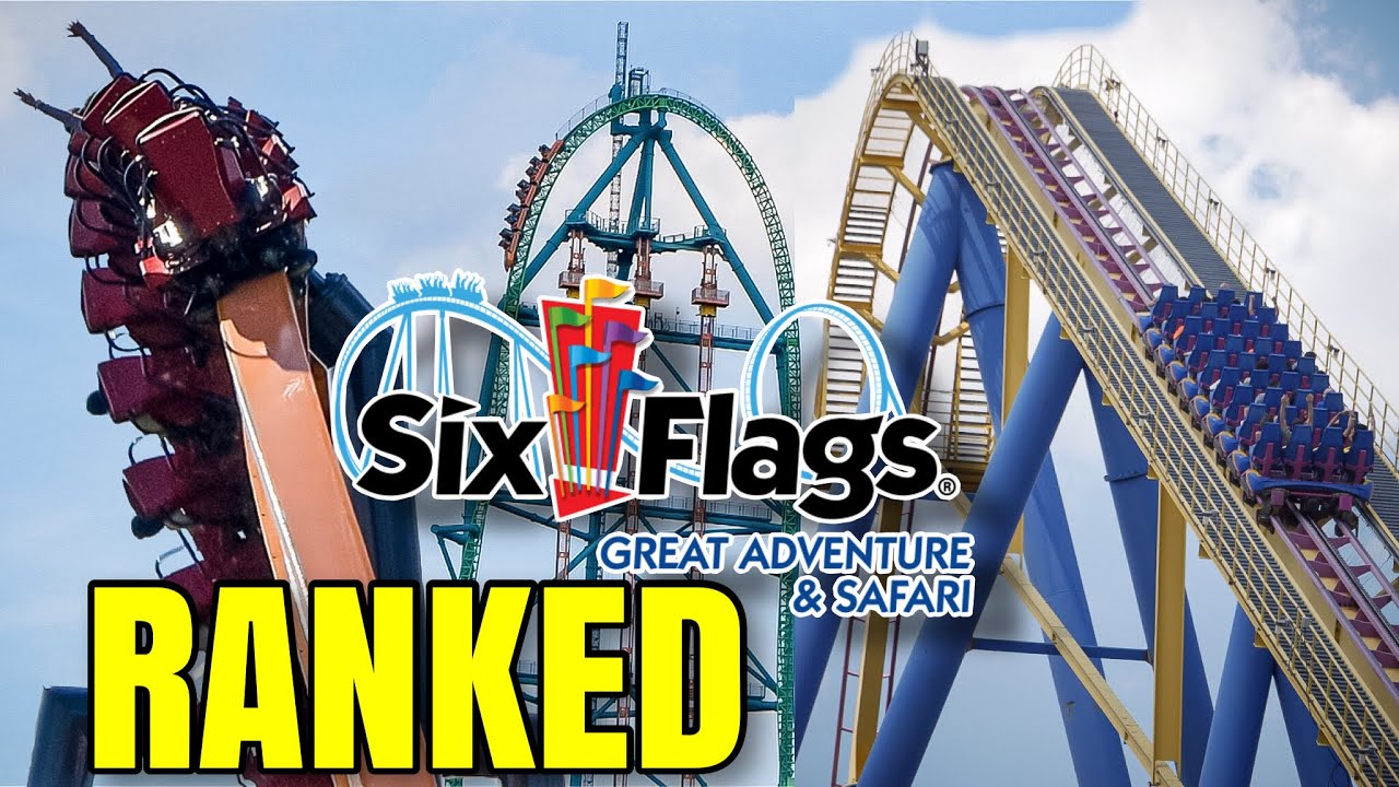 10 лучших американских горок в Six Flags Great Adventure
