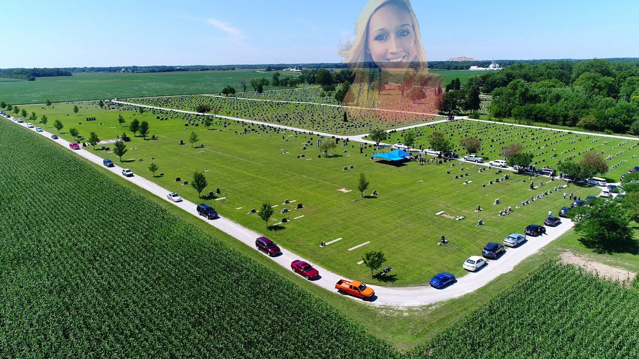 Lindsey Marie Howe Funeral Procession to Bunnell Cemetery Frankfort, Indiana