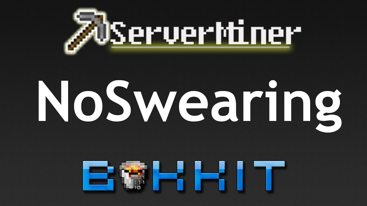 How to stop swearing with NoSwearing