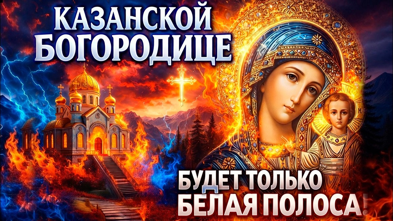 УСПЕЙ СКАЗАТЬ КАЗАНСКОЙ БОГОРОДИЦЕ