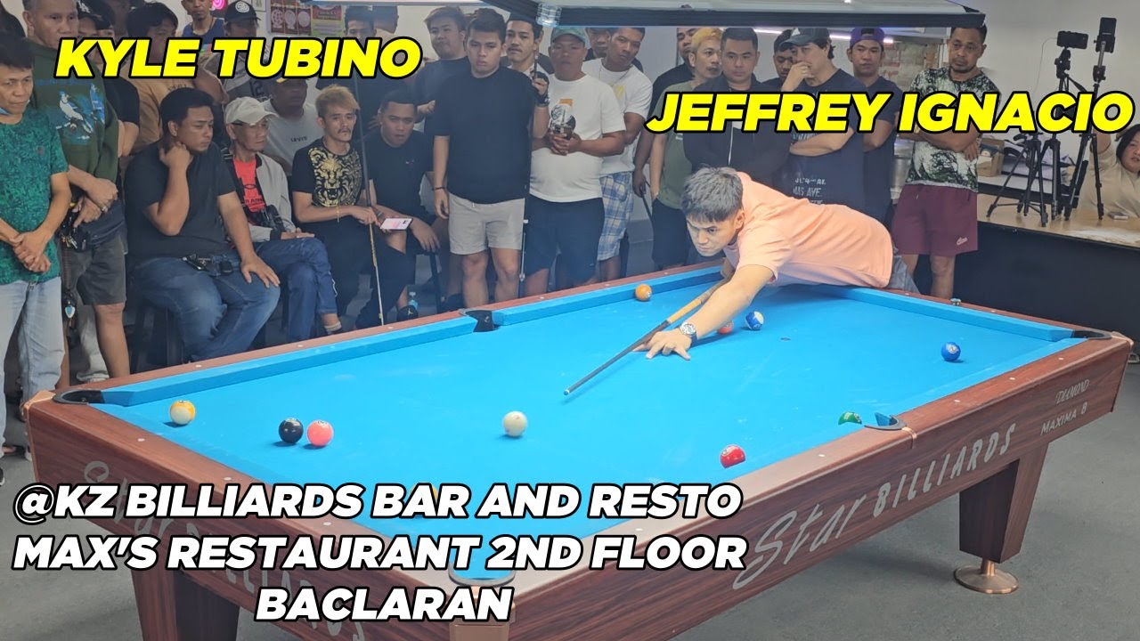 JEFFREY IGNACIO VS KYLE TURBINO (5-8-10) (RACE 13) KZ BILLIARDS BACLARAN