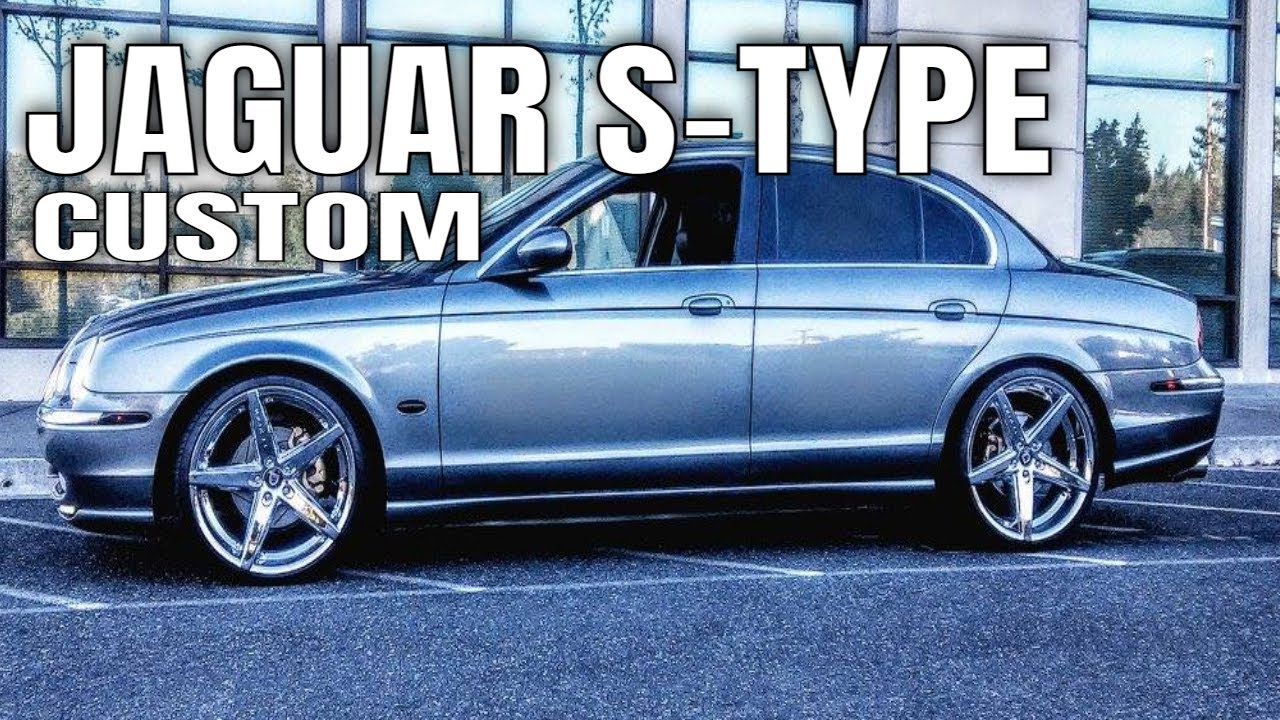 JAGUAR S TYPE МОДИФИЦИРОВАННЫЙ | ИНДИВИДУАЛЬНЫЙ JAGUAR С ЗАНИЖЕННЫМ ПОКРЫТИЕМ | 20-ДЮЙМОВЫЕ ДИСКИ