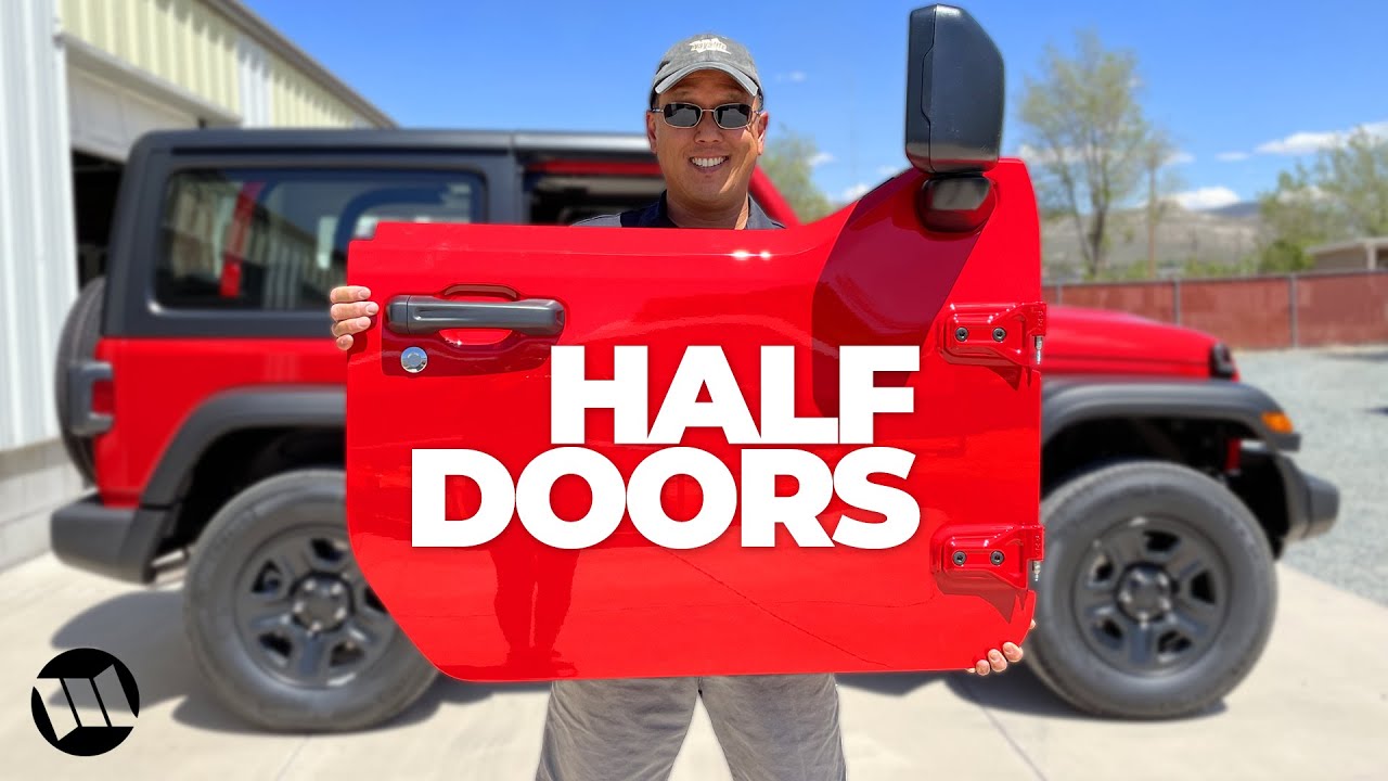 Half Door Installation on a Jeep JL Wrangler