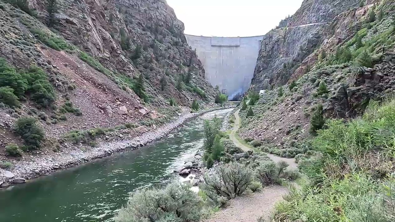 Morrow Point Dam, Colorado Highway 50 East, Cimarron - June 2024