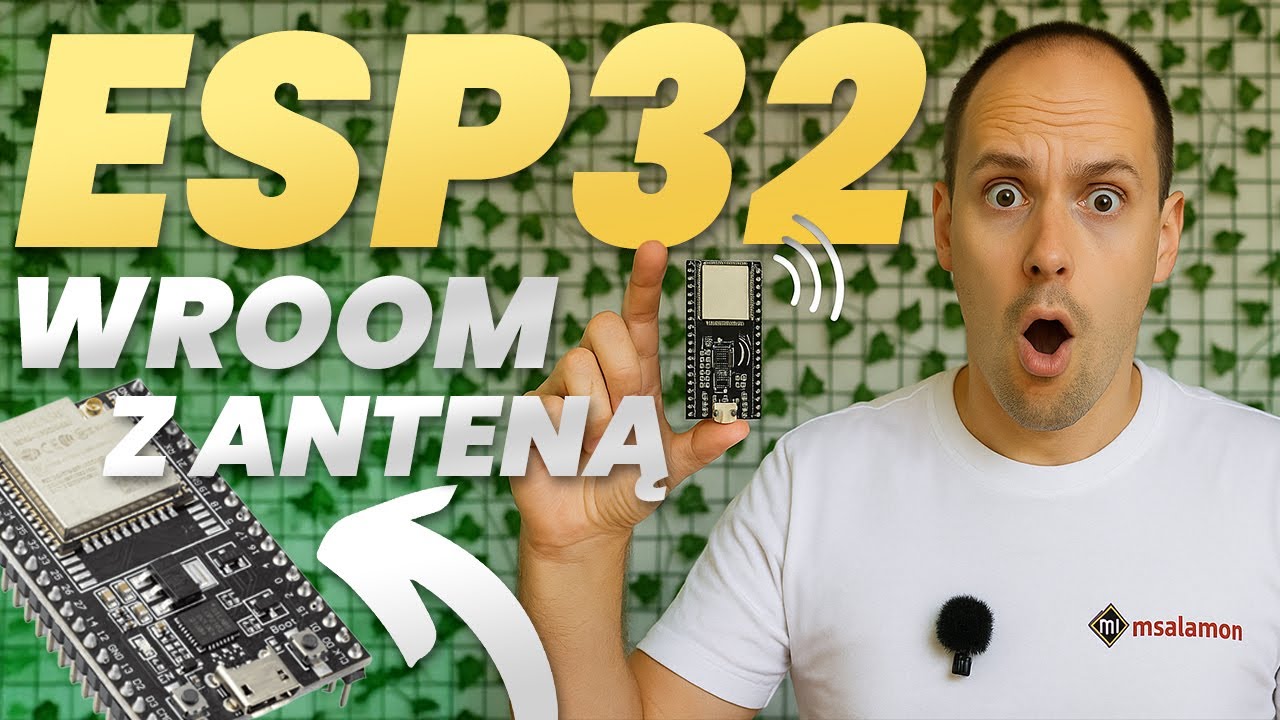 ESP32 WROOM-32U &ndash; moduł IoT z anteną Wi-Fi i Bluetooth
