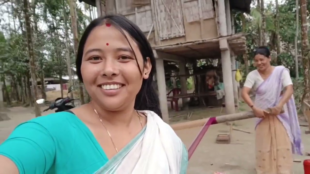 মুগা পুহি কটাৰ পৰা একেবাৰে  ৰিহা লগাই  শালৰ পৰা কটা লৈকে  দেখালোঁ //Assamese video