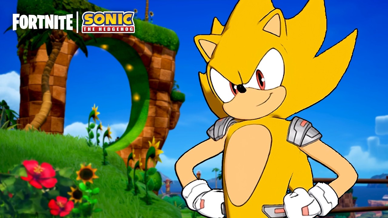 Fortnite: Super Sonic Gameplay