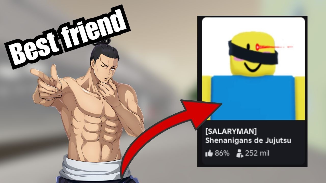JUGANDO como el BEST FRIEND en Jujutsu Shenanigans