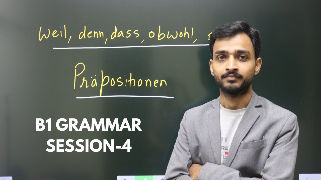 B1 GRAMMAR - Konjunktionen in Detail| Learn German Conjunctions with Example |2023