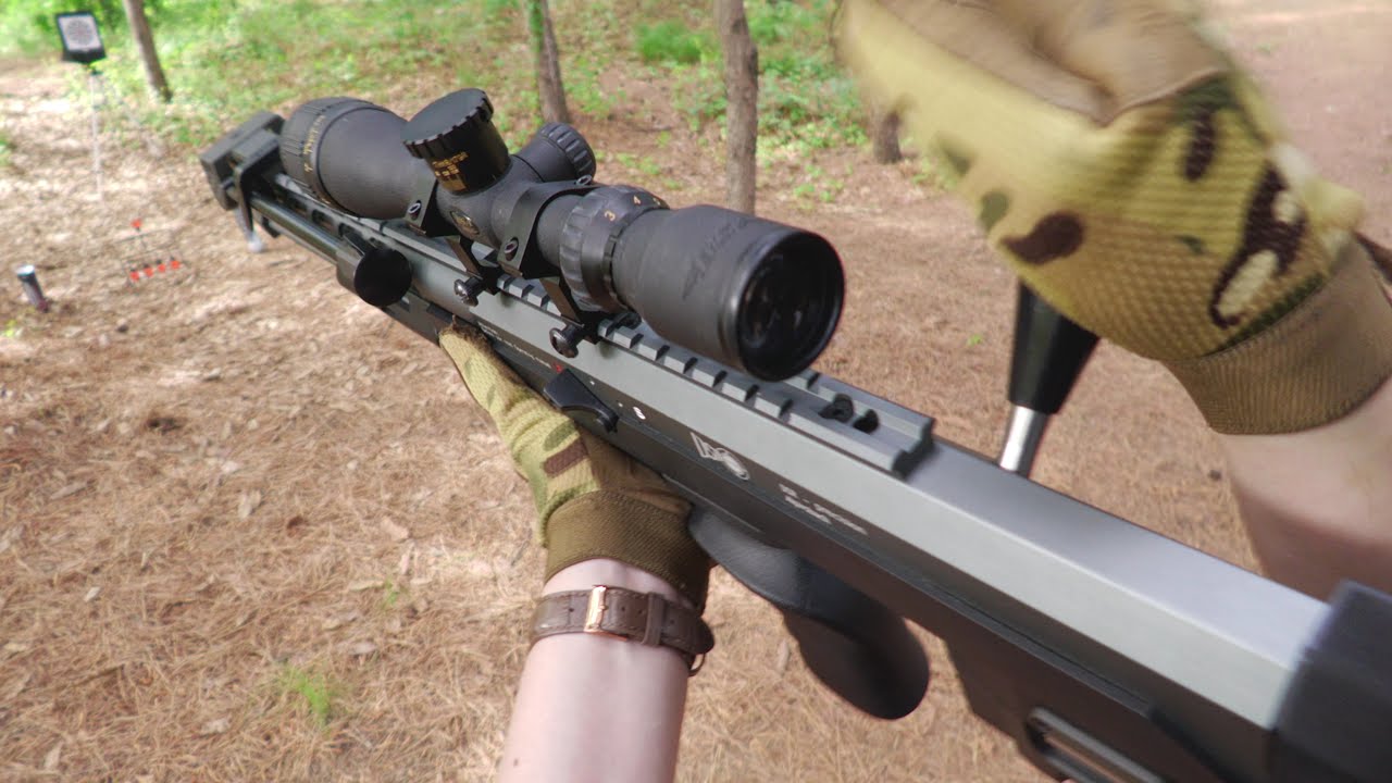 6.9Kg에 육박하는 에어소프트 가스 저격소총(ARES DSR-1 Gas sniper)