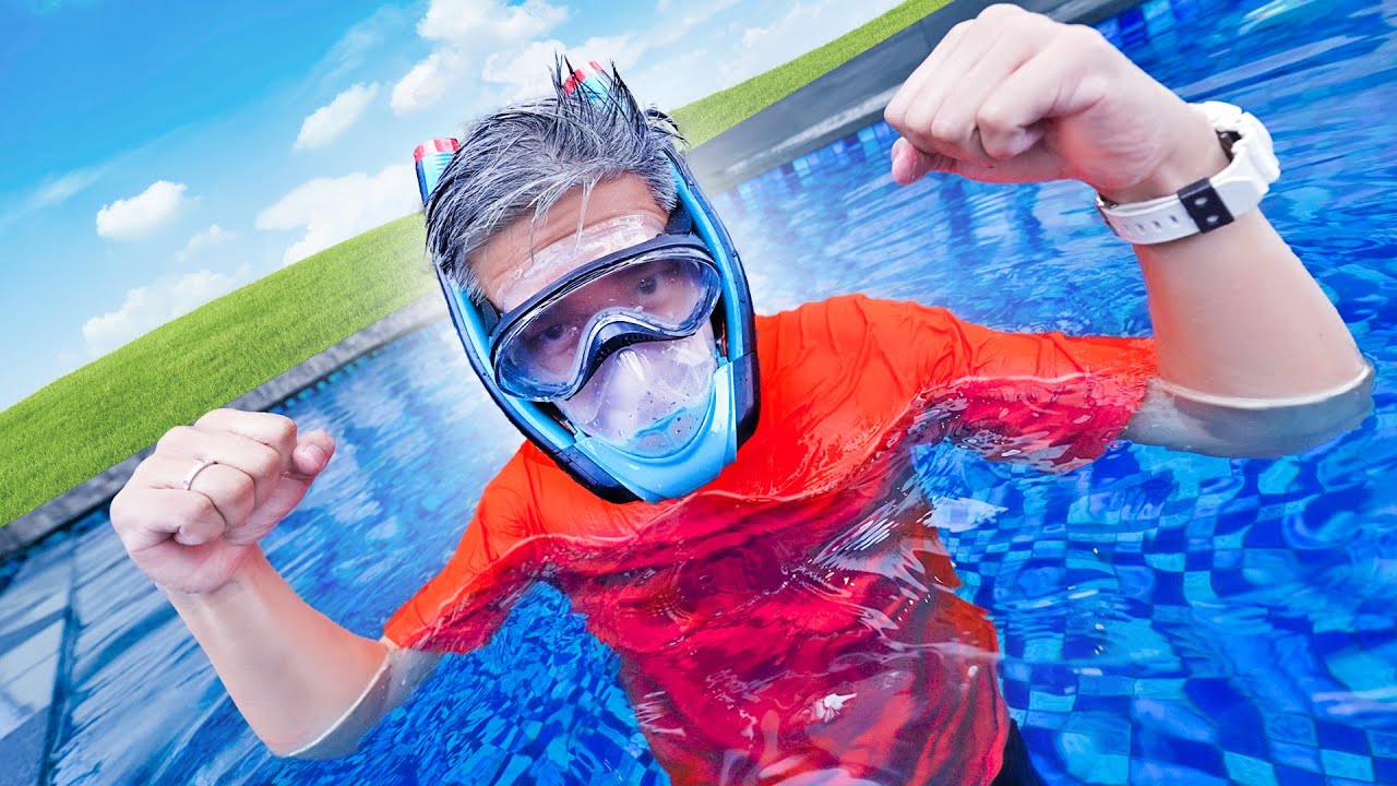 SAYA SNORKELING PAKAI ALAT SNORKELING FUTURISTIK TERBARU!!