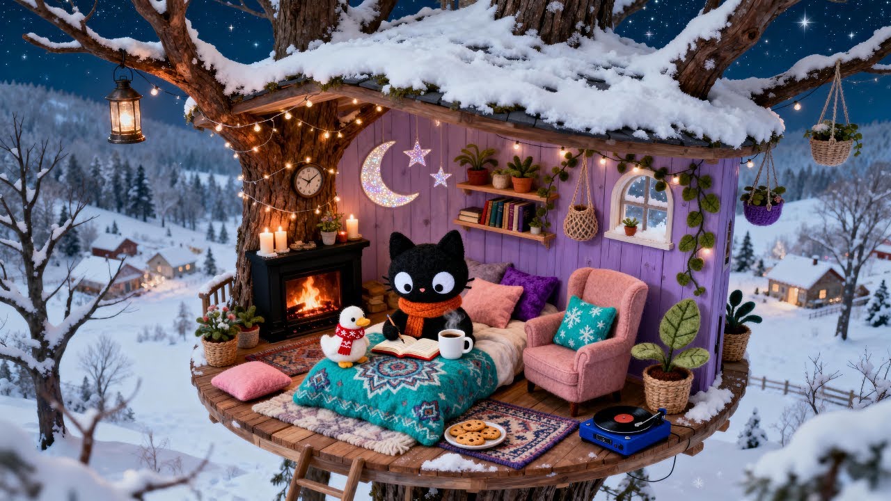 A Quiet Night 🌌 Jazzy Lofi to Unwind, Relax & Daydream