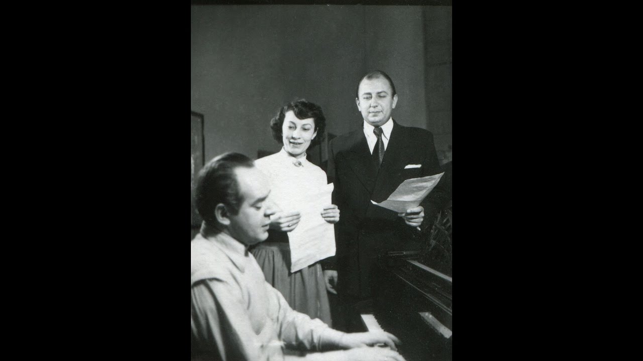 Na pamiatke ( Podarek ) Janusz Gniatkowski & Danuta Alczewska 1954