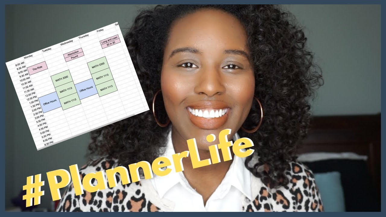 5 Steps to a Productive Weekly Schedule in Grad School