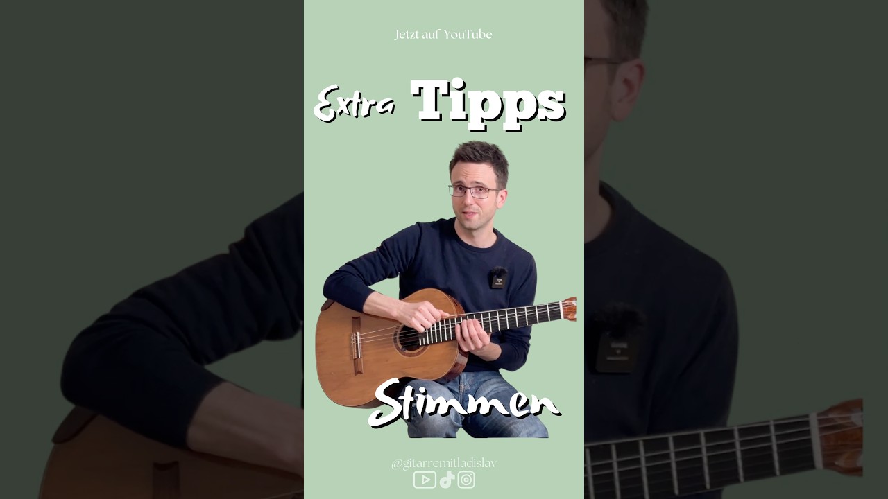 Stimmprobleme? Diese Pflege-Tipps helfen sofort! #GitarrePflege #Gitarrenkurs #stimmen