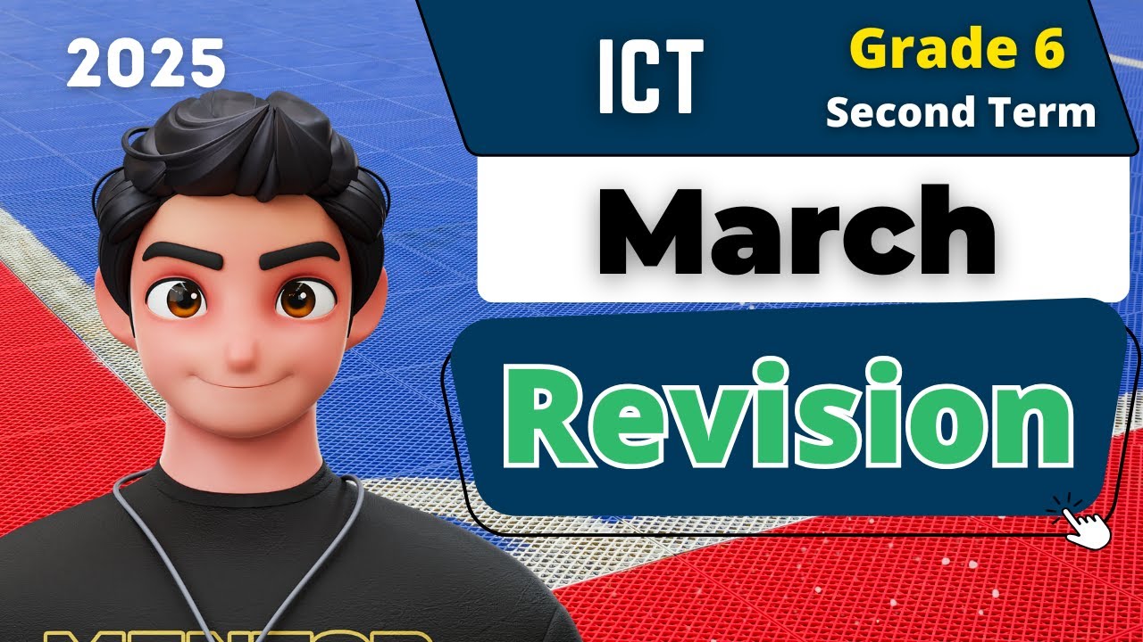 ICT | Grade 6 | March Revision | مراجعة شهر مارس 2025