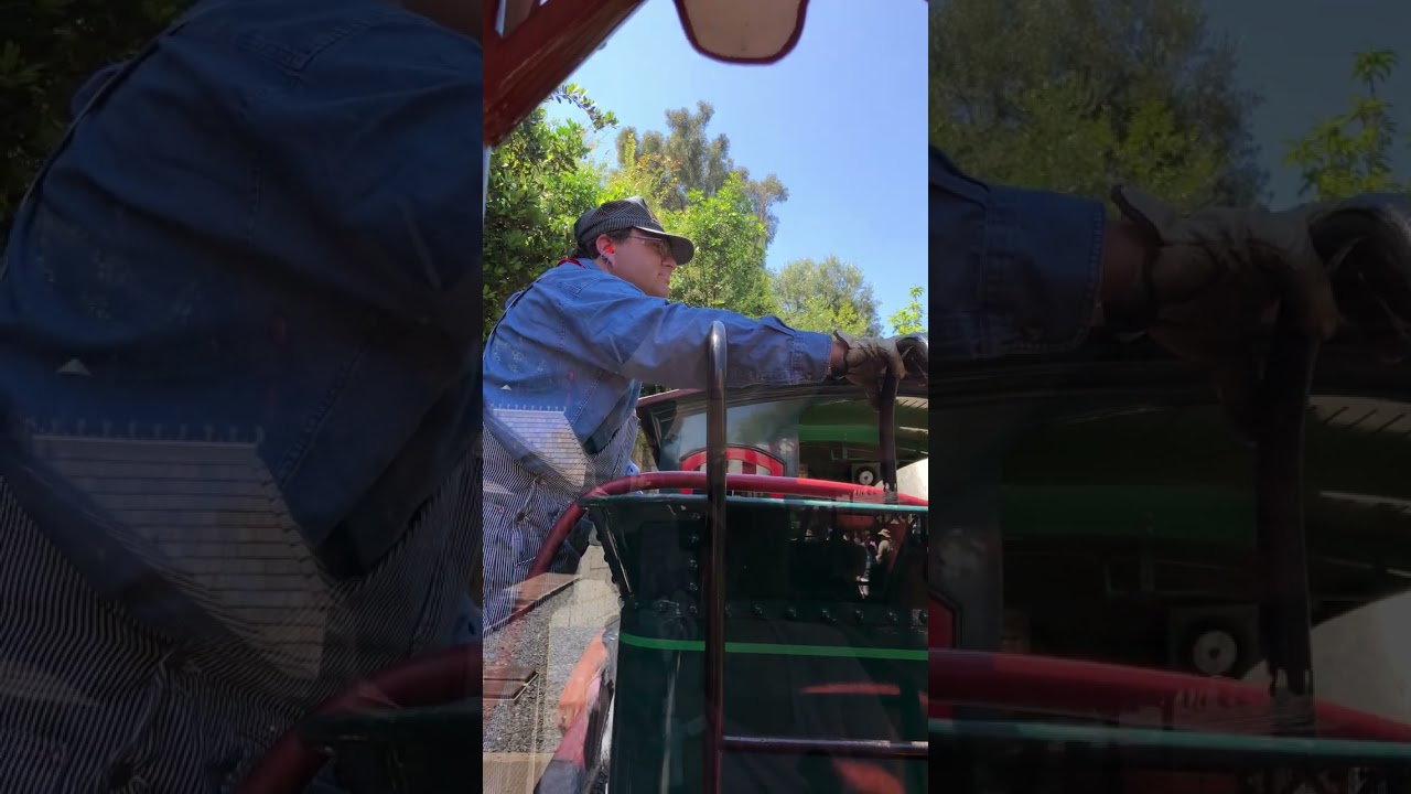 Filling the Disneyland Train