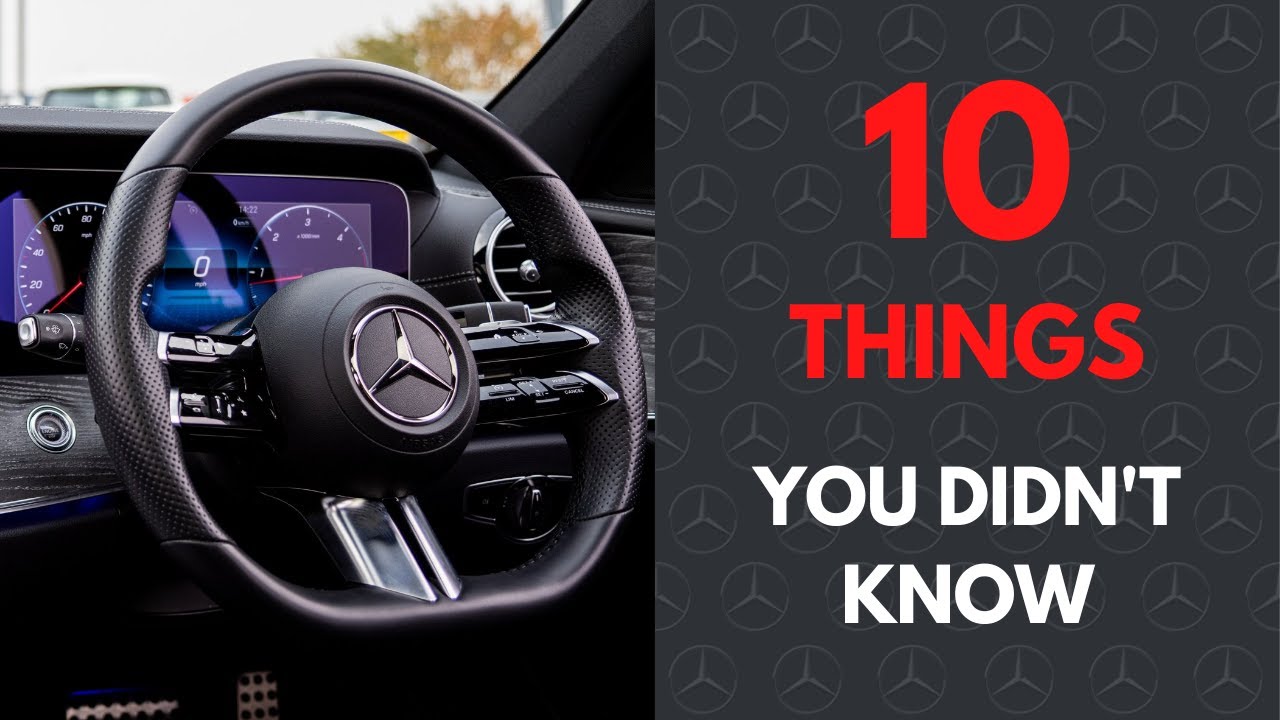 10 фактов о вашем Mercedes, которые вы НЕ ЗНАЛИ!