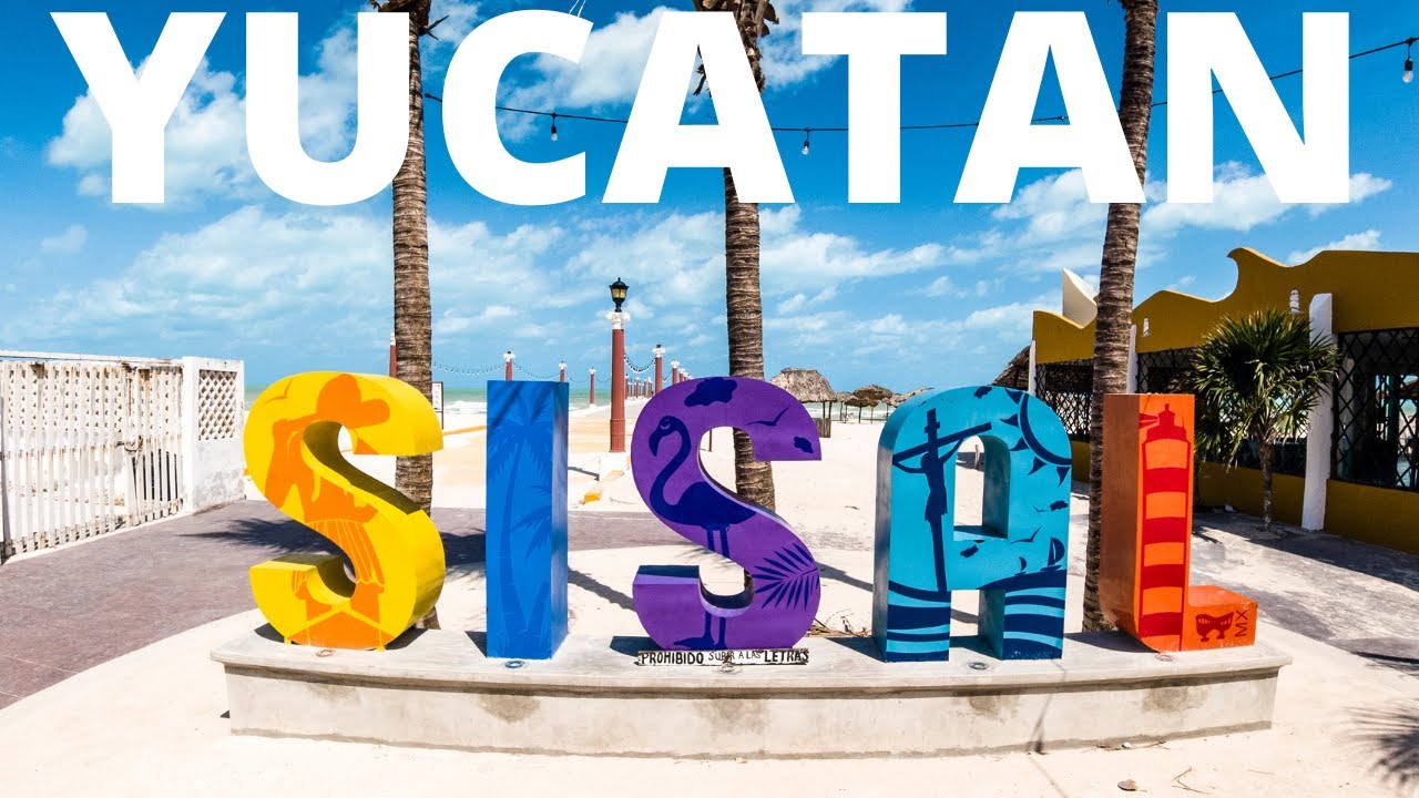 🇲🇽 Sisal Beach Walk Tour | Pueblo Magico | Mexico Travel | Yucatan Peninsula