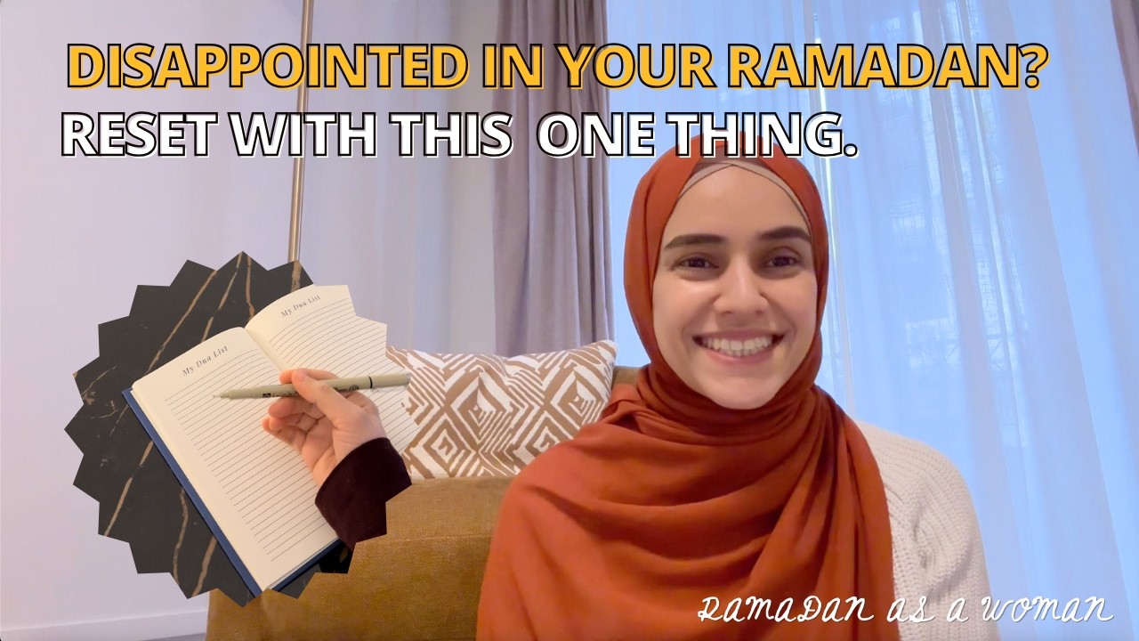 Behind on Your Ramadan Goals? Try This Instead.
