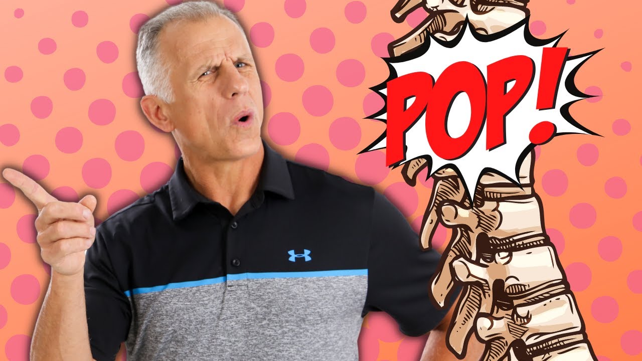 How to Pop or Crack your own Back SAFELY. Bonus Exercises Included.