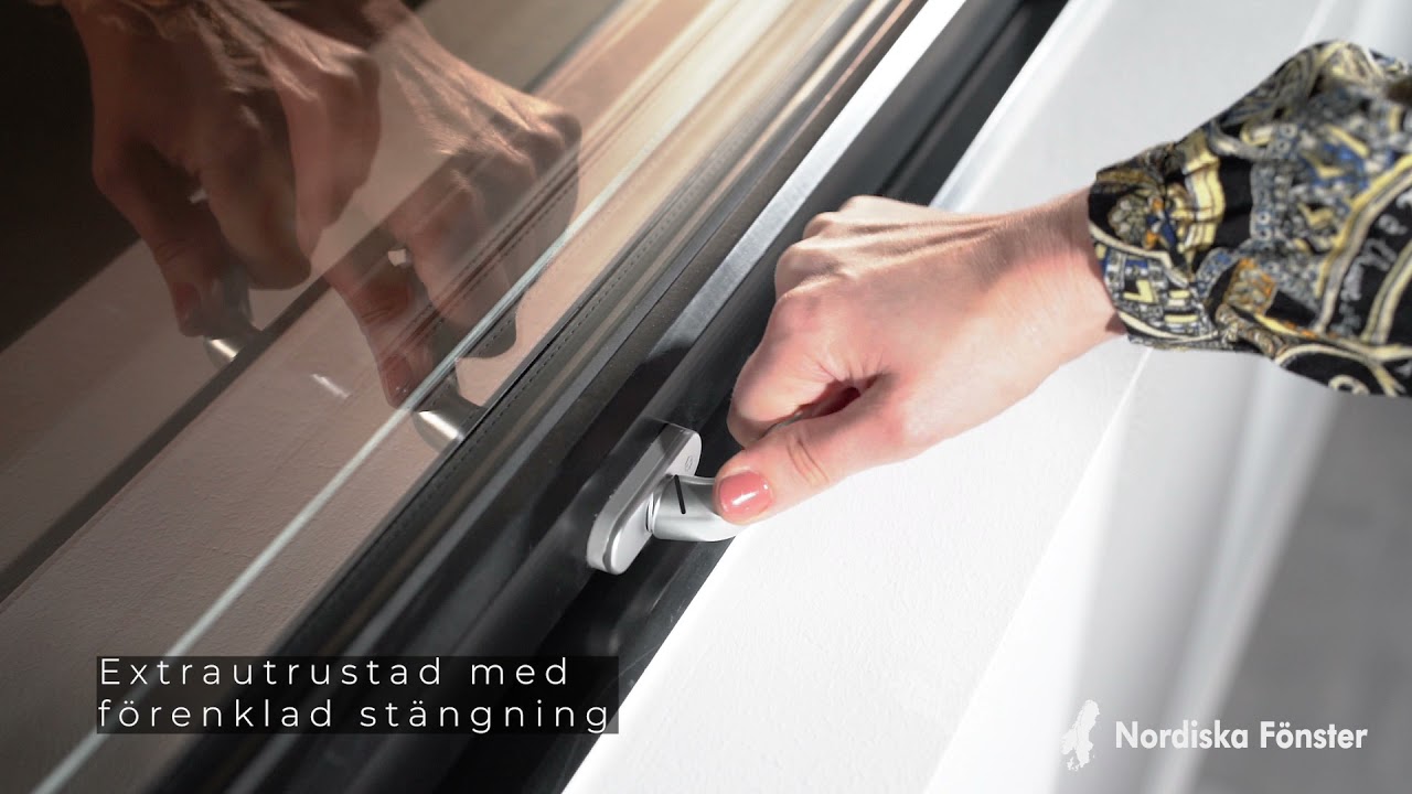 Vridfönster Aluminium Norrland PASSIV