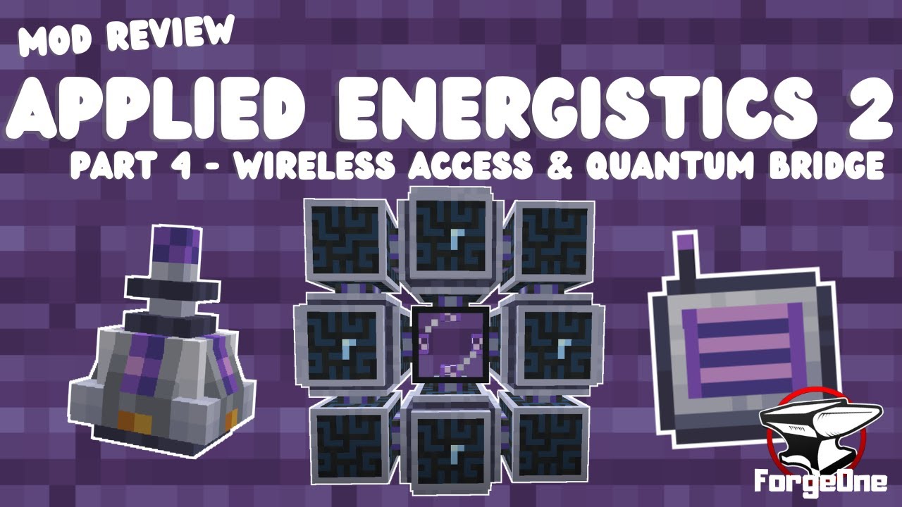 Applied Energistics 2 - Part 4 - Wireless Access & Quantum Bridge - Minecraft Mod Review (1.21.1)
