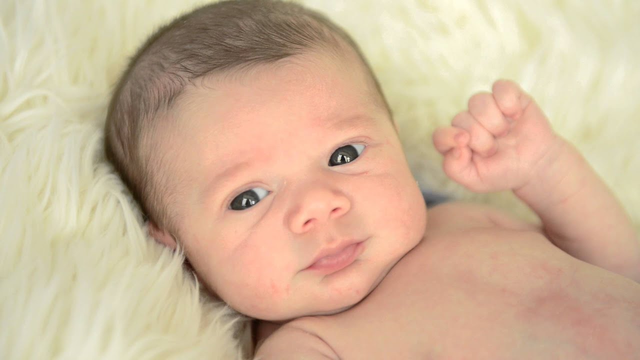 Newborn Boy Video Birth Announcement