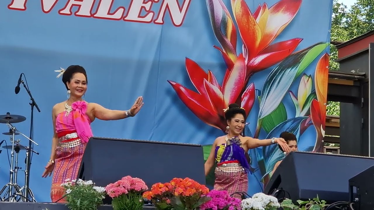 [4K] Traditional Thai Dance - THAI FESTIVALEN STOCKHOLM 18.7.2025 