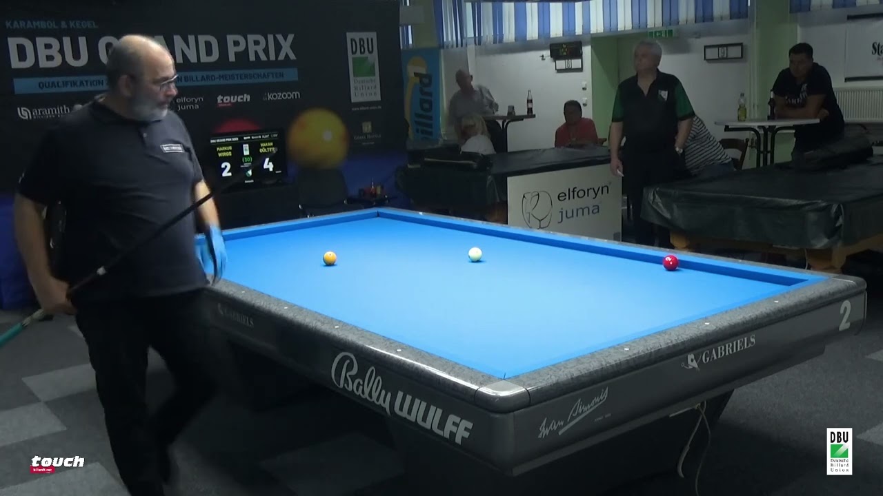 3-CUSHION: Hakan Gülter - Markus Wirgs