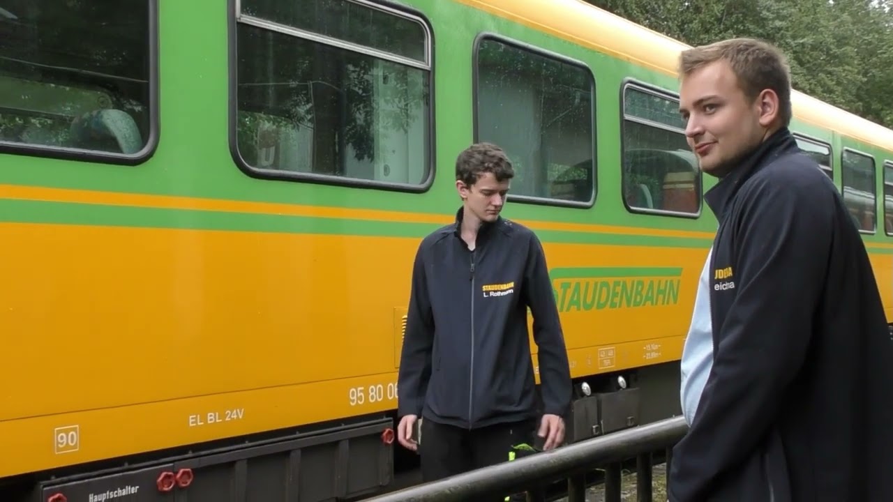Staudenbahn Emotionale Abschiedsfahrt Oktober 2023