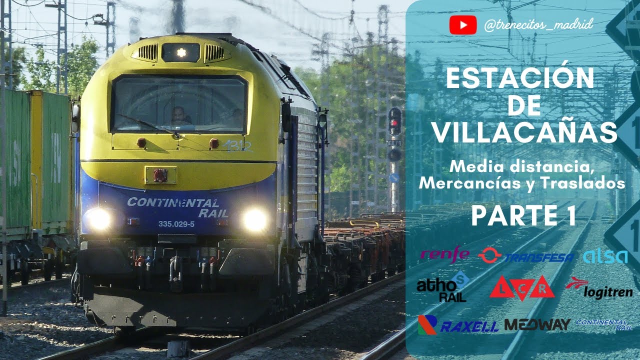 Circulaciones por la estación de Villacañas - Parte 1