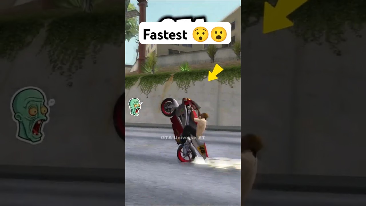 Fastest Bikes in Every GTA Game   #gta #gta5  #gtaonline