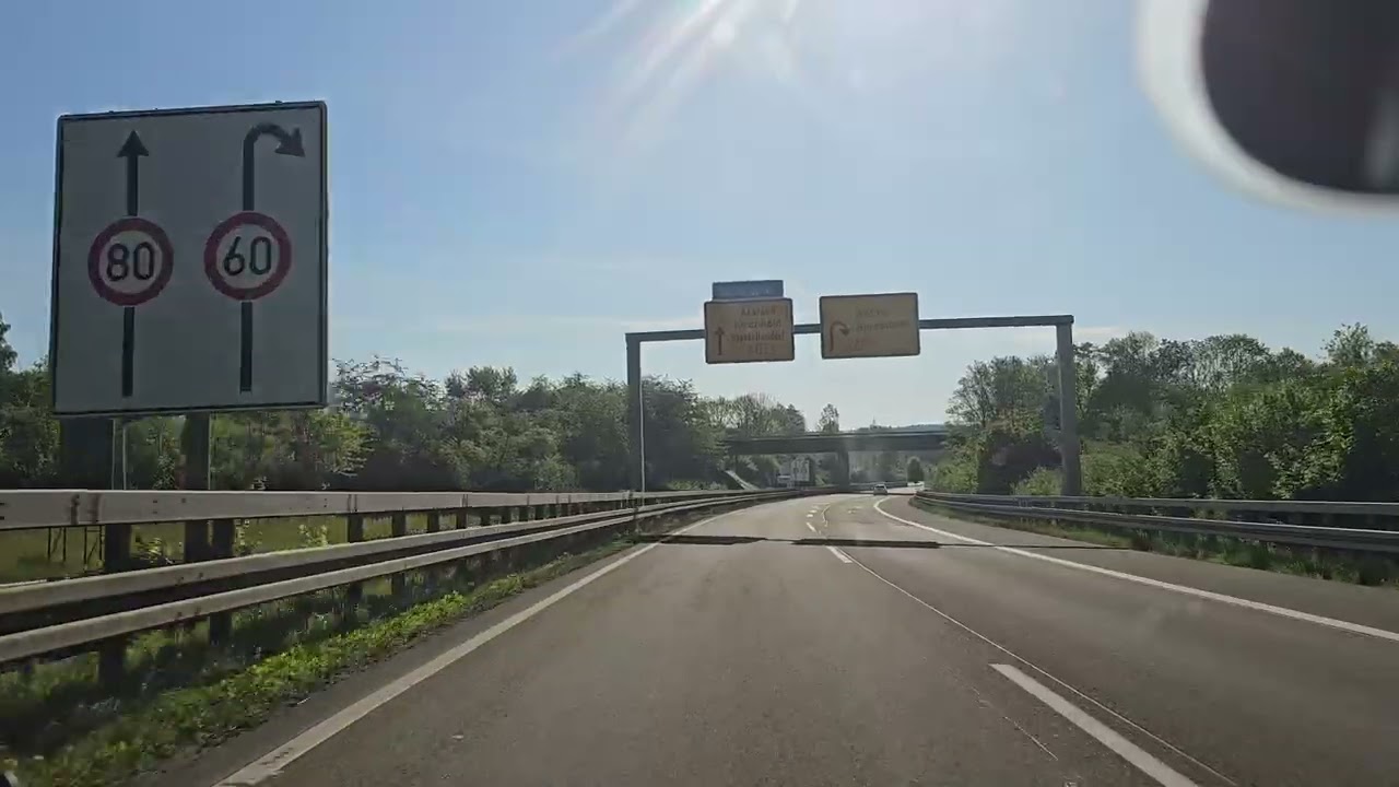 Marburg nach Kassel, via B62-A49, dann weiter zum Herkules Denkmal