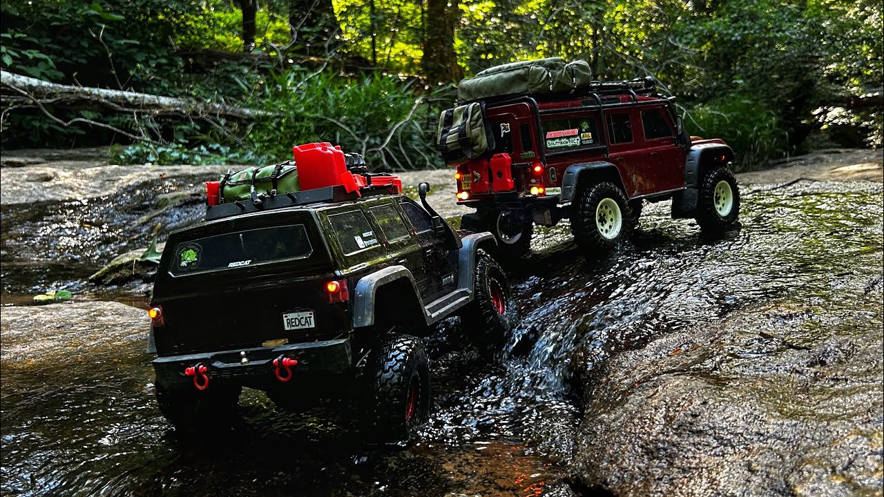 Overlanding in Georgia with the Traxxas TRX4 Defender and RedCat Gen 7 Pro
