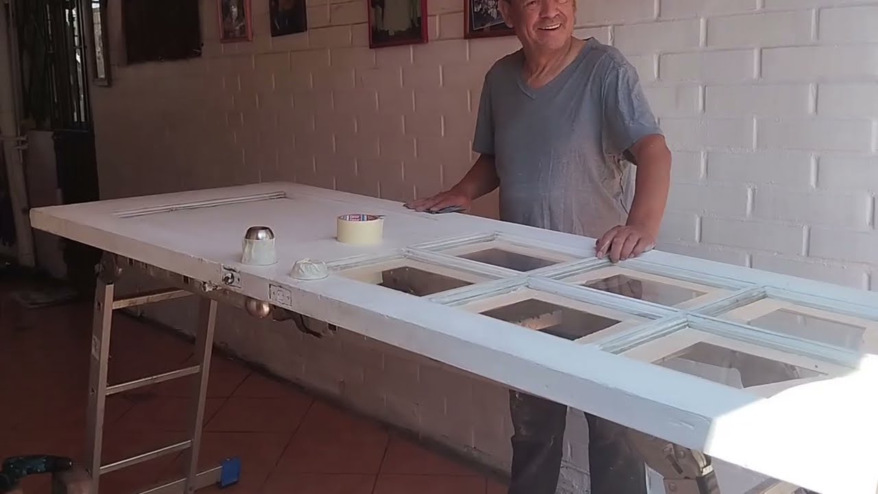 Terminando y lijando la puerta y Vlogmas  N*13