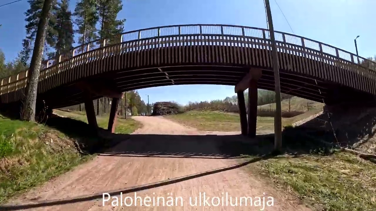 Keskuspuiston läpi Vantaalta Helsinkiin